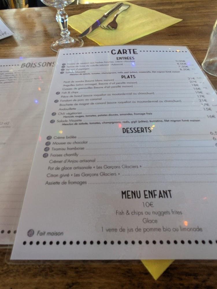 La Guinguette Mazette ! - Menu Image 3